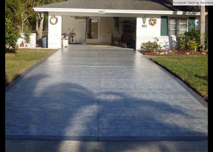driveway after