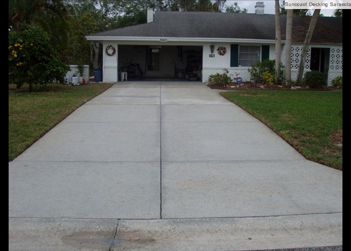 driveway before